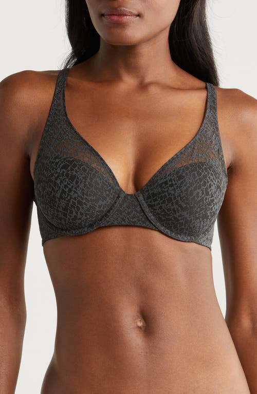 Pretty Smooth Underwire Contour Bra in Coal