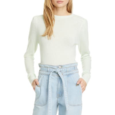 Frame Easy Cashmere & Wool Sweater, Green