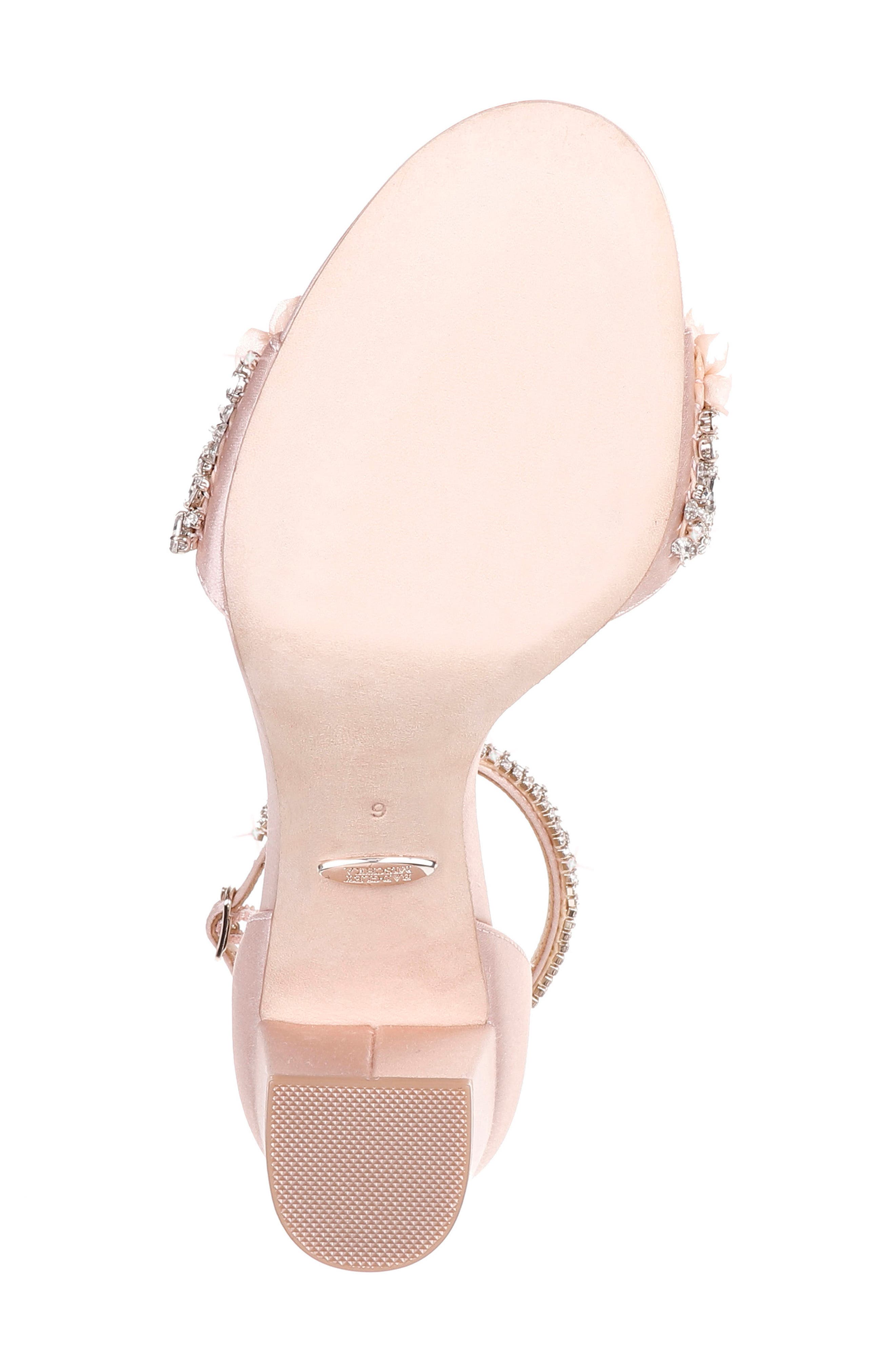 finesse ankle strap evening shoe