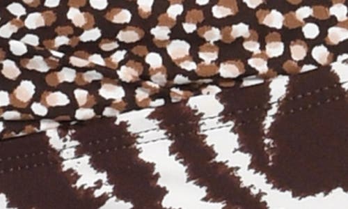 Shop La Blanca Fierce Crossover High Waist Bikini Bottoms In Java