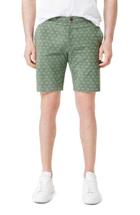 Good Man Brand Flex Pro Jersey Shorts In Clover Ikat Print