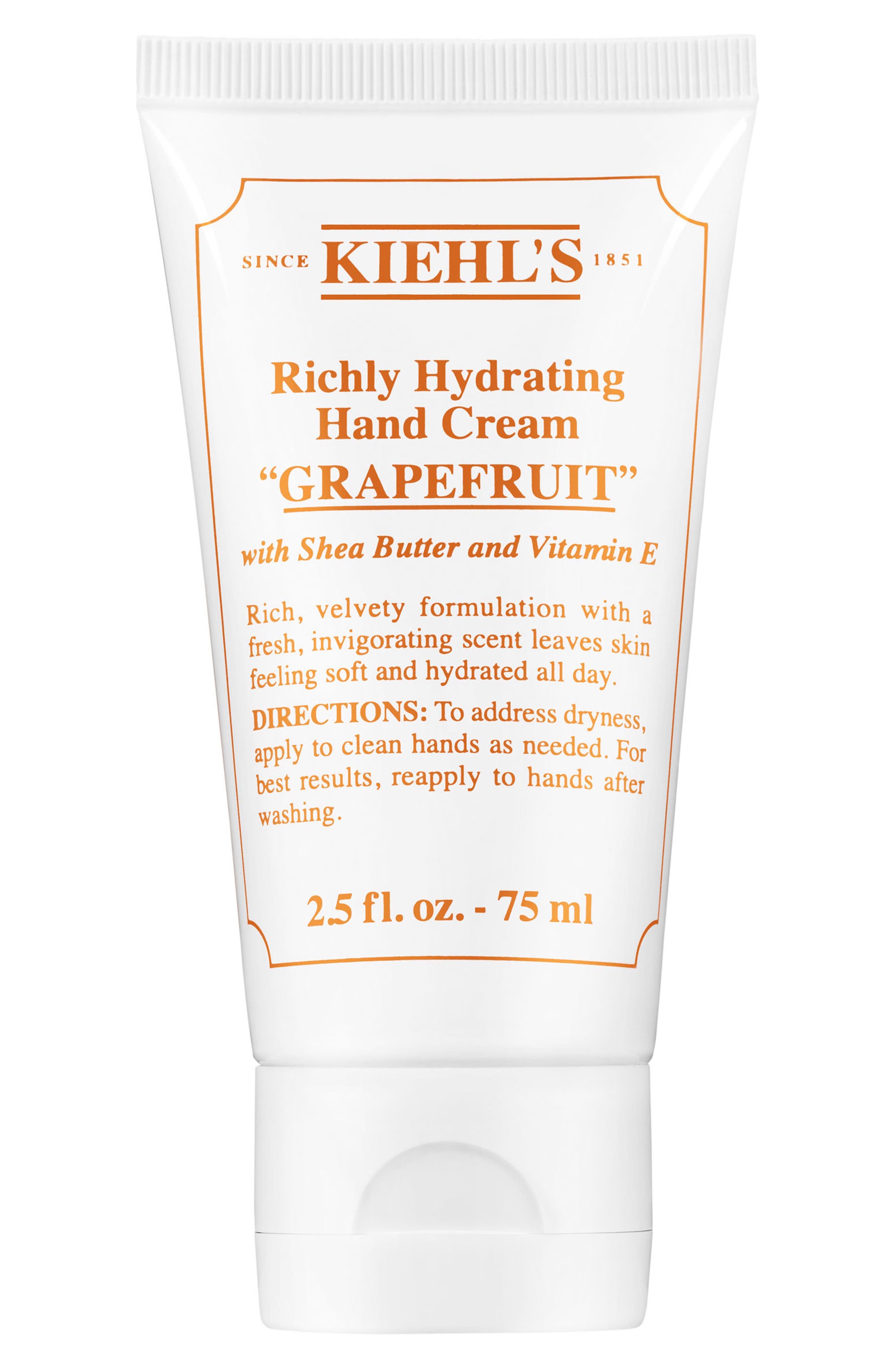 KIEHL'S SINCE 1851 1851 GRAPEFRUIT RICHLY HYDRATING SCENTED HAND CREAM,3605971455803
