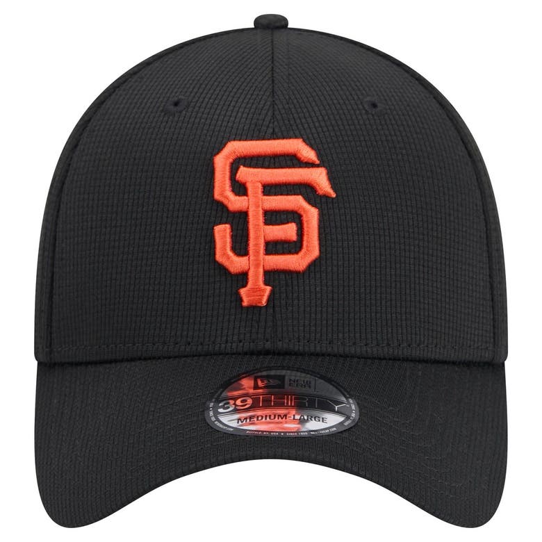 Shop New Era Black San Francisco Giants Active Pivot 39thirty Flex Hat