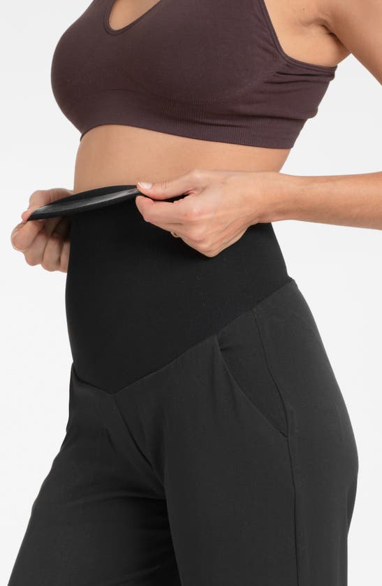 SERAPHINE SERAPHINE TAPERED COMPRESSION POSTPARTUM LEGGINGS