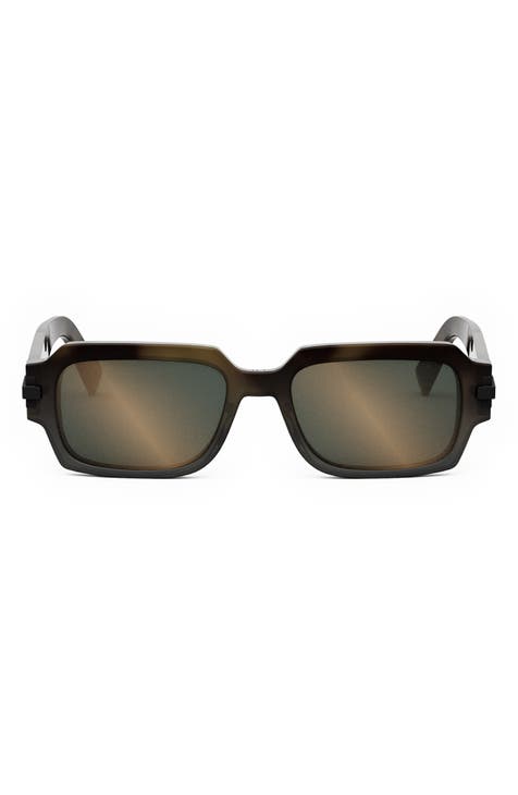 'DiorBlackSuit XL S1I 54mm Geometric Sunglasses