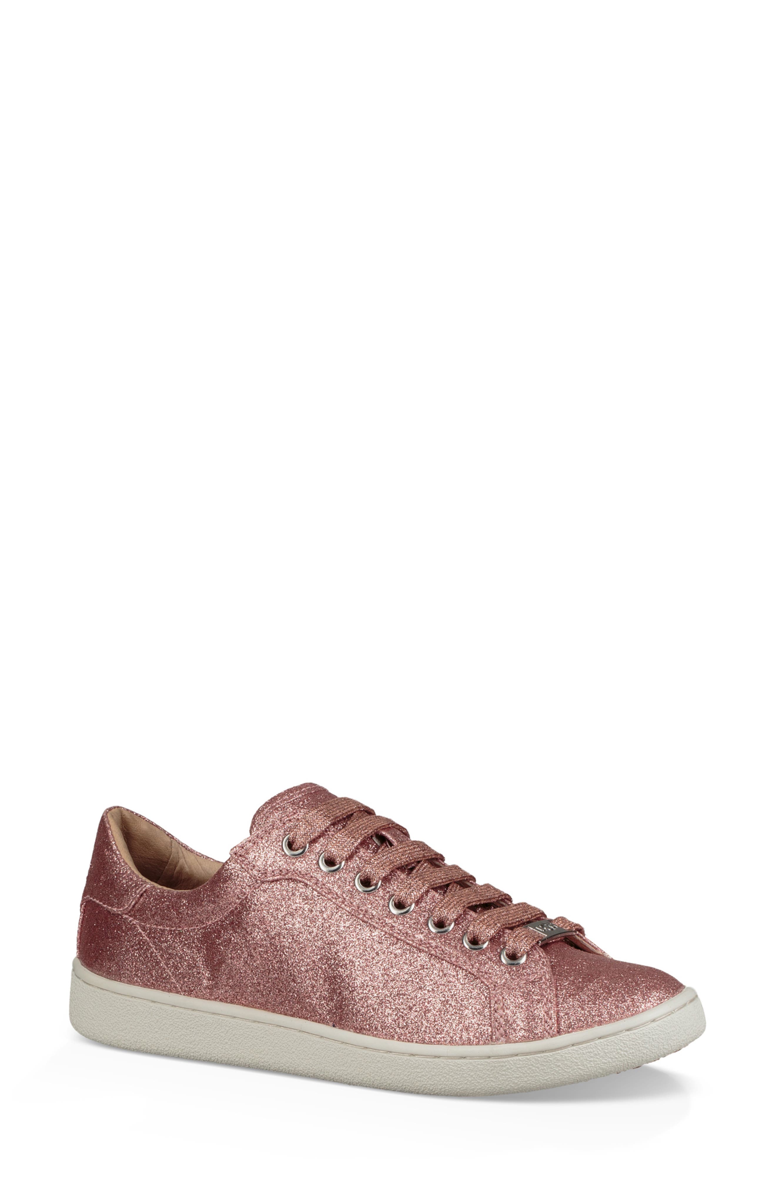 ugg milo genuine calf hair sneaker
