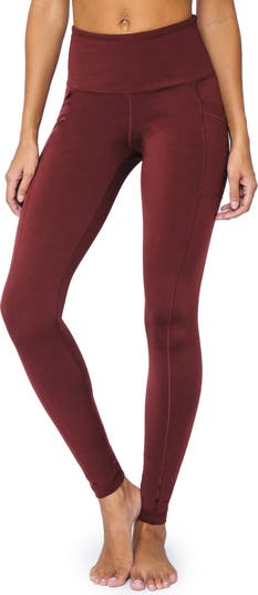 90 Degree by Reflex High Waist Fleece Lined Leggings, Winter Workout Gear  That'll Make Your Walk to the Gym Way Less Miserable