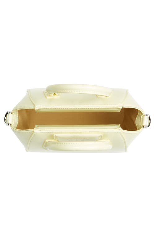 Givenchy Antigona Toy Leather Handbag In Soft Yellow/natural Beige