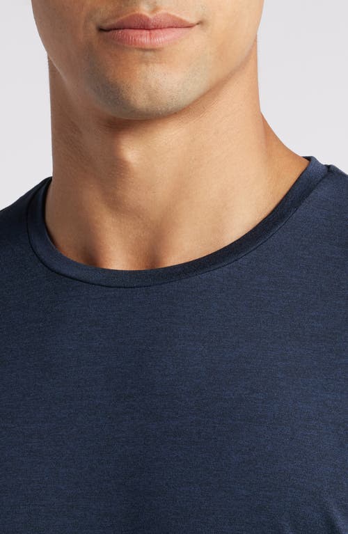 Shop Zella Restore Soft Performance T-shirt In Navy Eclipse