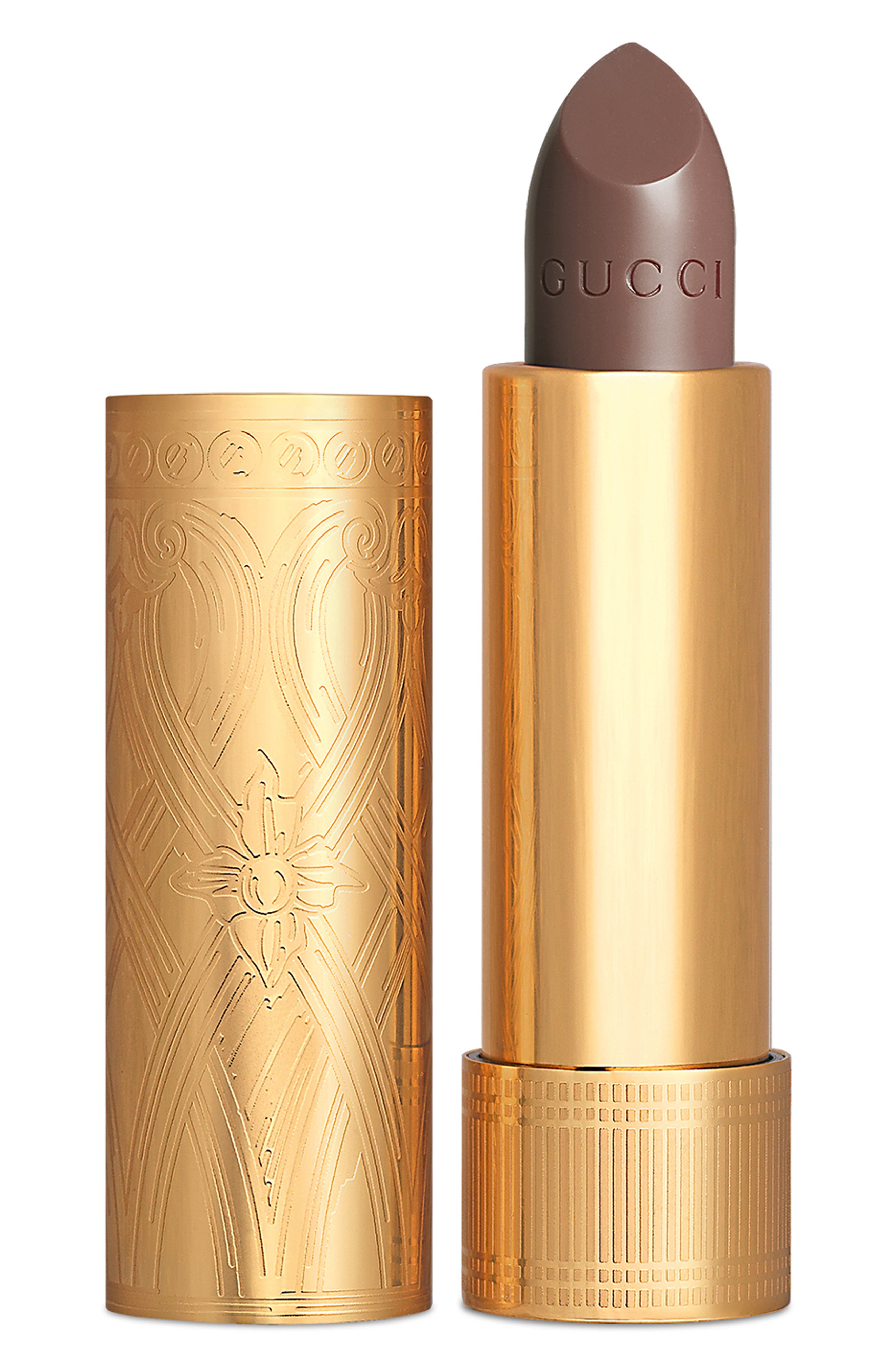 Gucci Rouge a Levres Satin Lipstick in Pauline Brown at Nordstrom