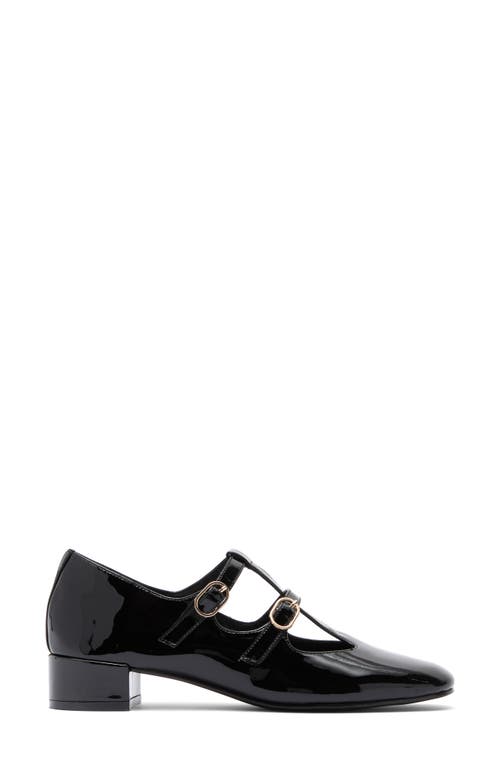Jeffrey Campbell Filmstar Pump In Black Crinkle Patent