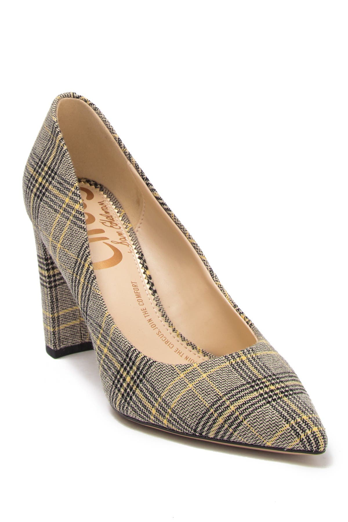 sam edelman block heel pump