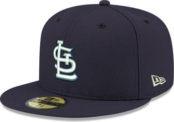 Men's St. Louis Cardinals New Era Navy/Red 2022 Postseason Side Patch  59FIFTY Fitted Hat