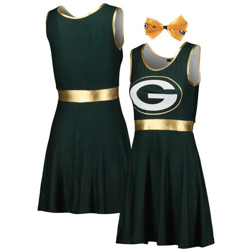 JERRY LEIGH Women's Green Green Bay Packers Game Day Costume Dress Set