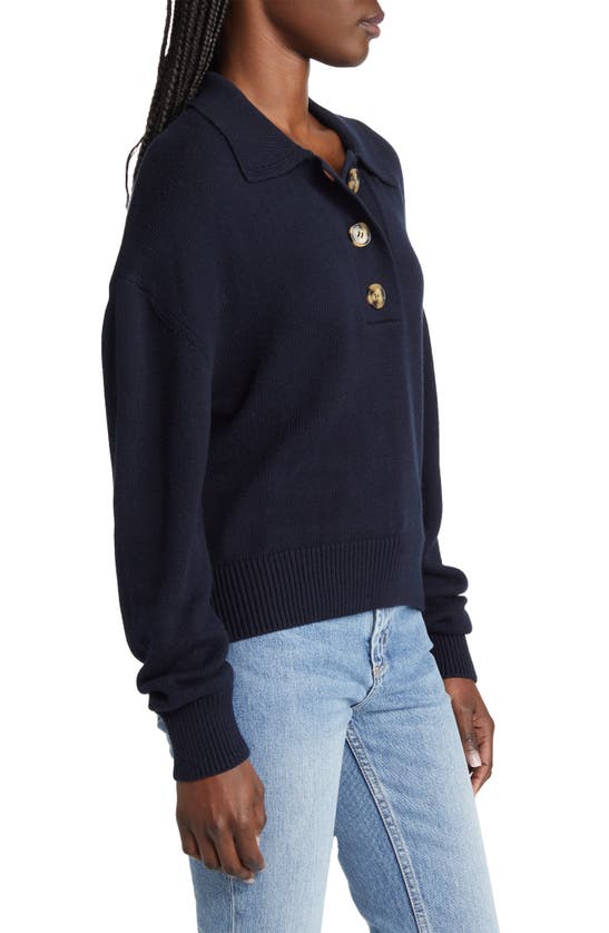 RAILS SHAE POLO SWEATER