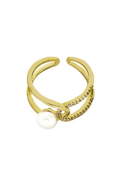 Feshwater Pearl Open Ring
