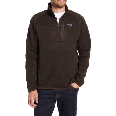 Patagonia Better Sweater Quarter Zip Jacket, Brown