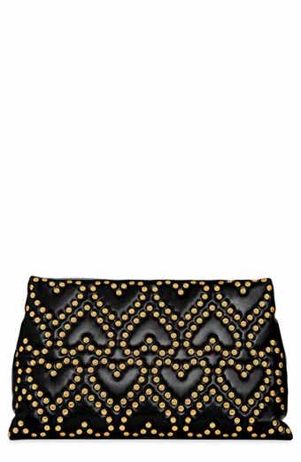 Clare V. Neutrals, Pattern Print Leather Printed Wallet