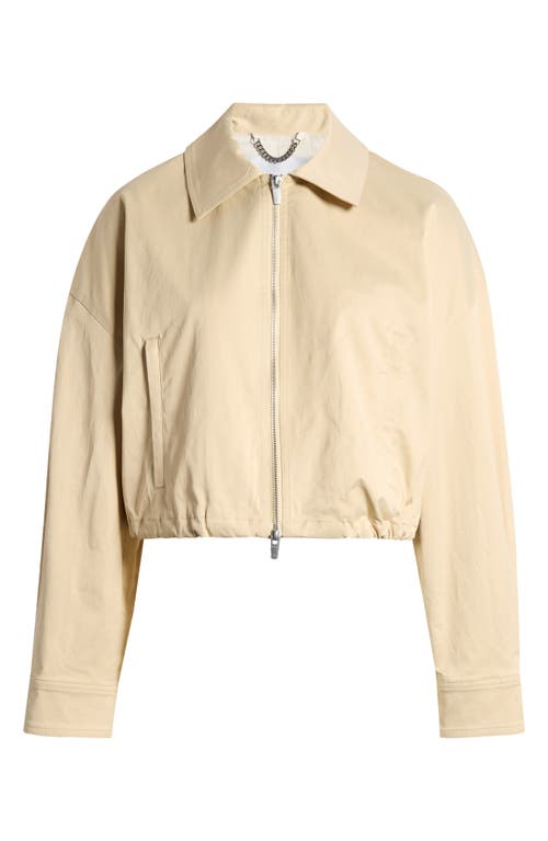 Shop A.l.c . Harry Stretch Sateen Jacket In Khaki