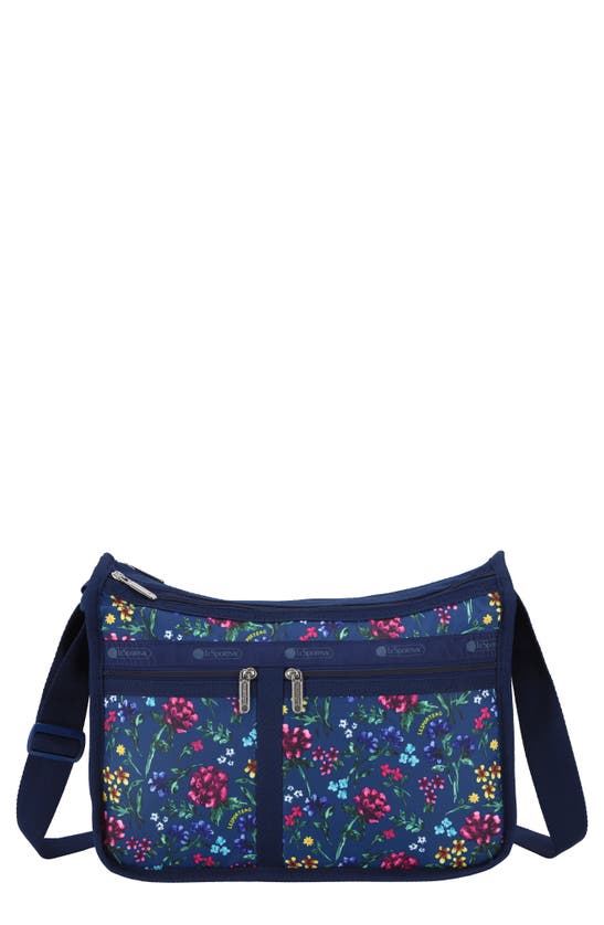 Lesportsac Deluxe Everyday Shoulder Bag In Vibrant Botanical