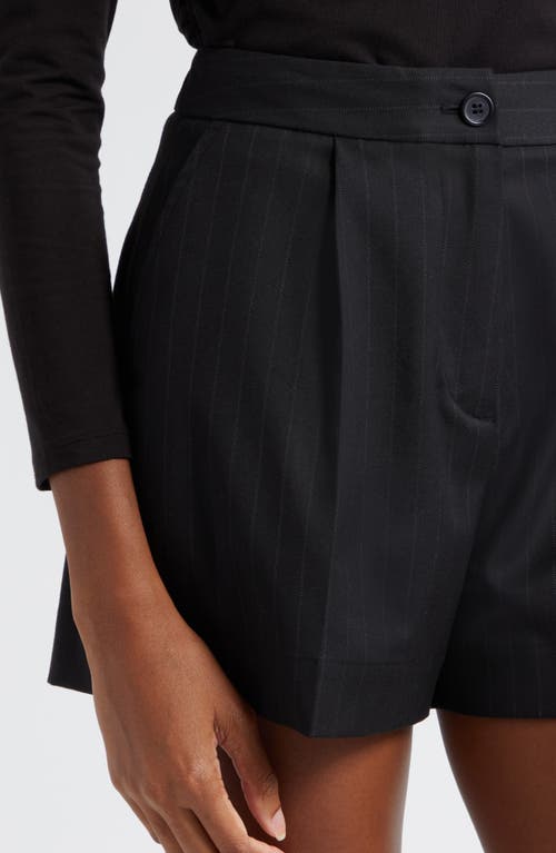 Atm Anthony Thomas Melillo Satin-twill Shorts In Black