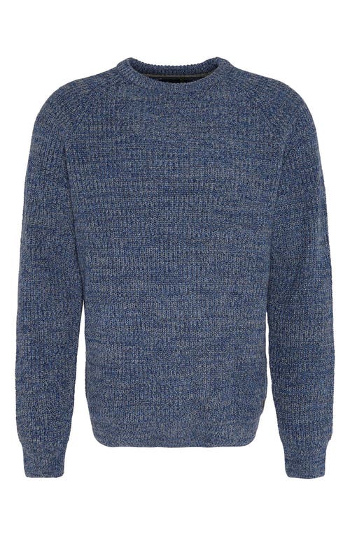 Barbour Horsefood Wool Sweater In River Blue
