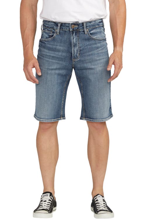 Silver Jeans Co. Zac Relaxed Fit Denim Shorts Indigo at Nordstrom