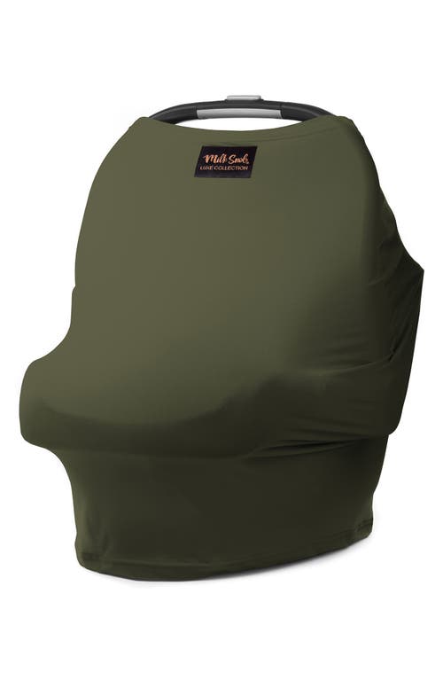 Milk Snob Luxe Car Seat Cover in Olive at Nordstrom