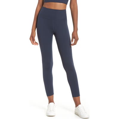 Girlfriend Collective High Waist 7/8 Leggings, Blue