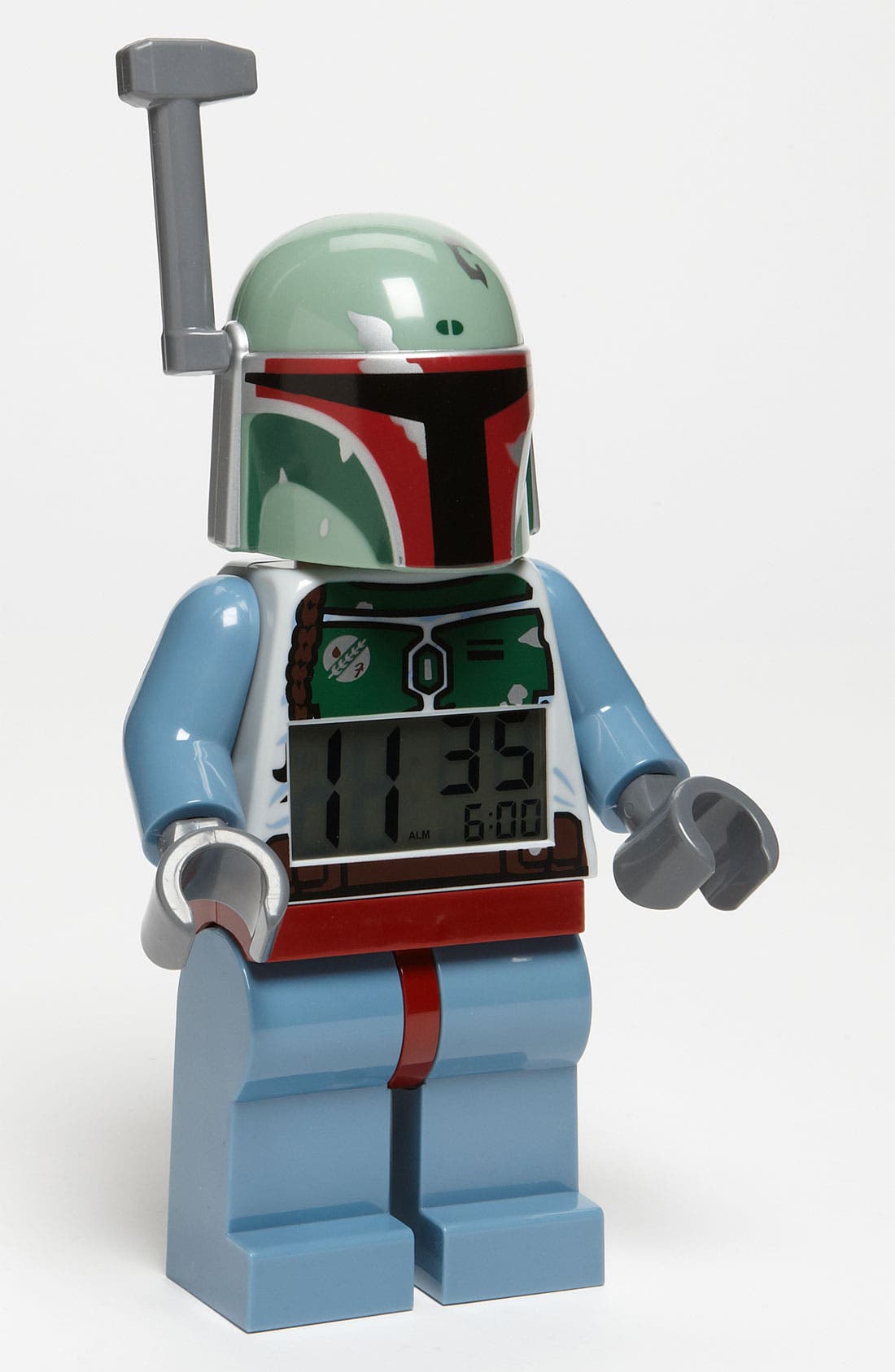 lego star wars boba fett alarm clock