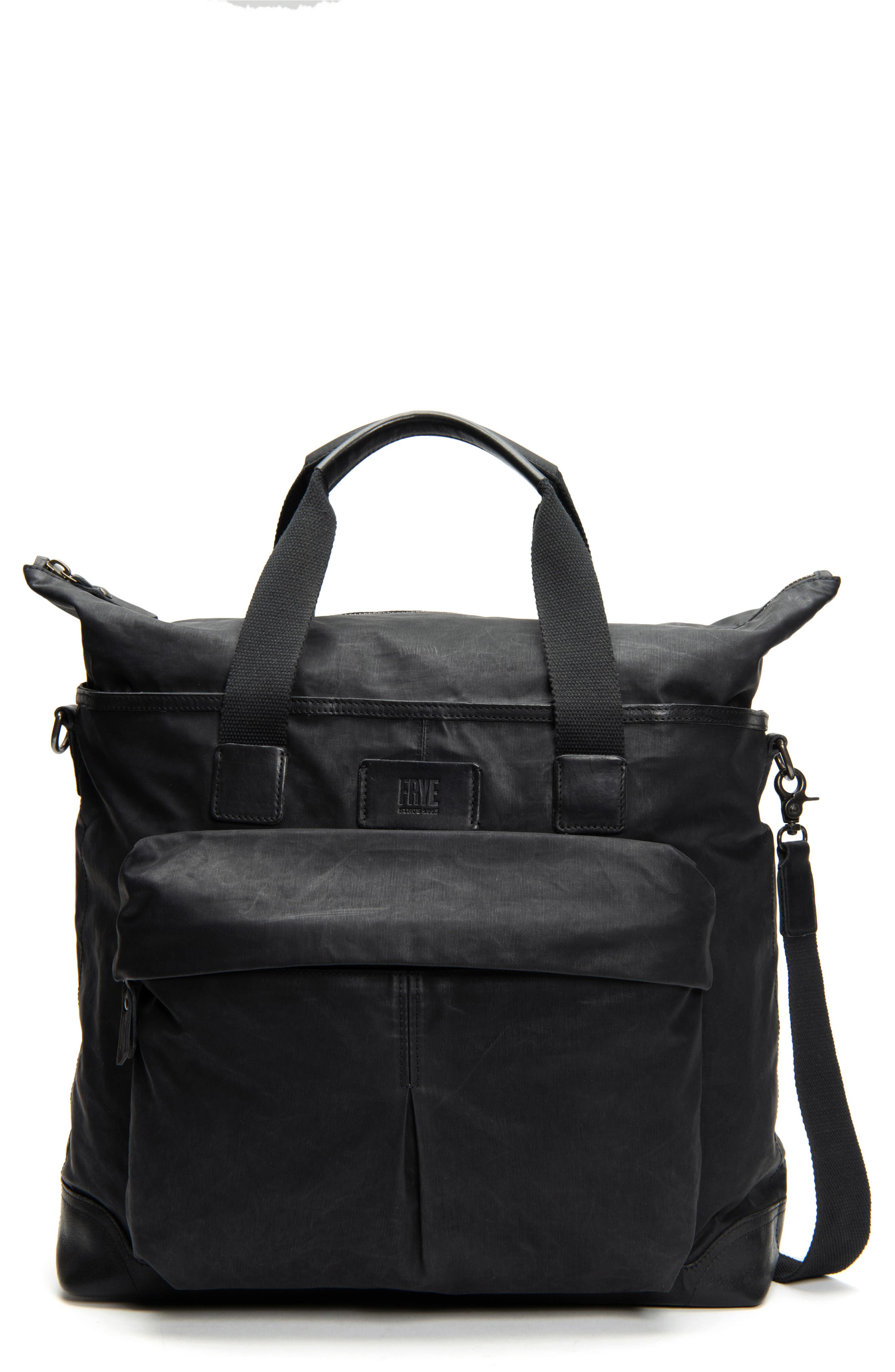 frye weekender bag