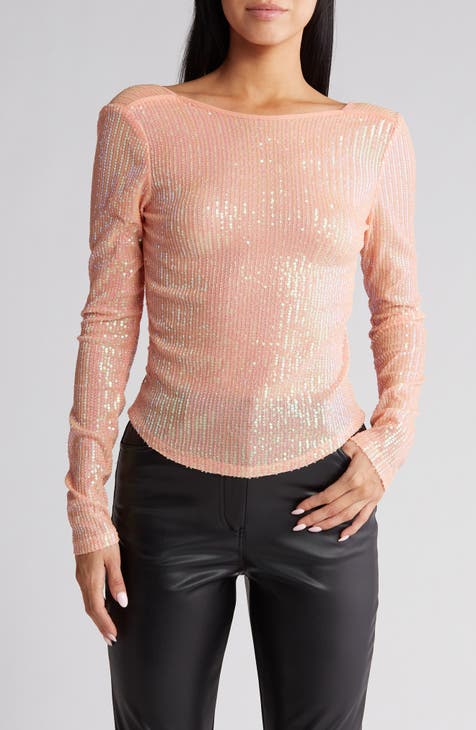 Unapologetic Sequin Long Sleeve Top