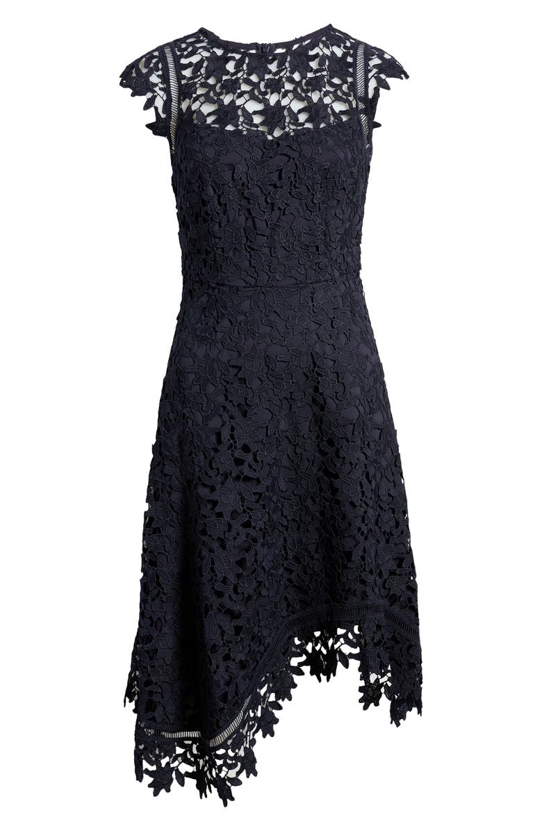 Eliza J Lace Asymmetric Cocktail Dress | Nordstrom