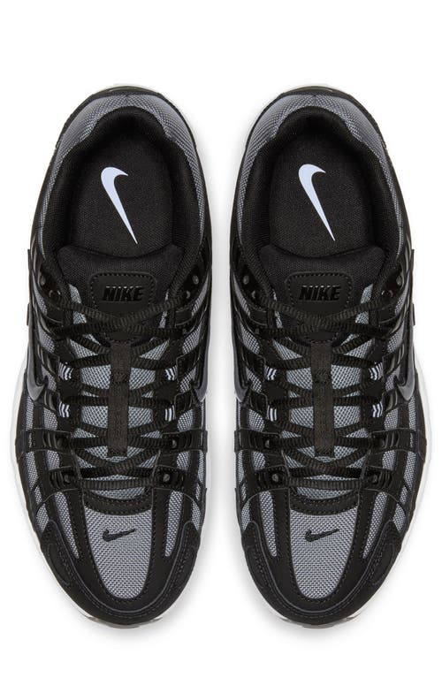 Shop Nike P-6000 Sneaker In Black/white/cool Grey