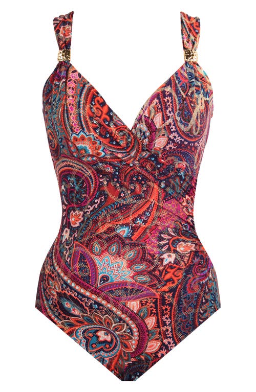 Shop Miraclesuit ® Dynasty Siren One-piece Swimsuit In Multi