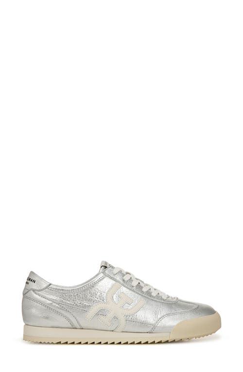 Shop Sam Edelman Ivey Sneaker In Soft Silver/sugar