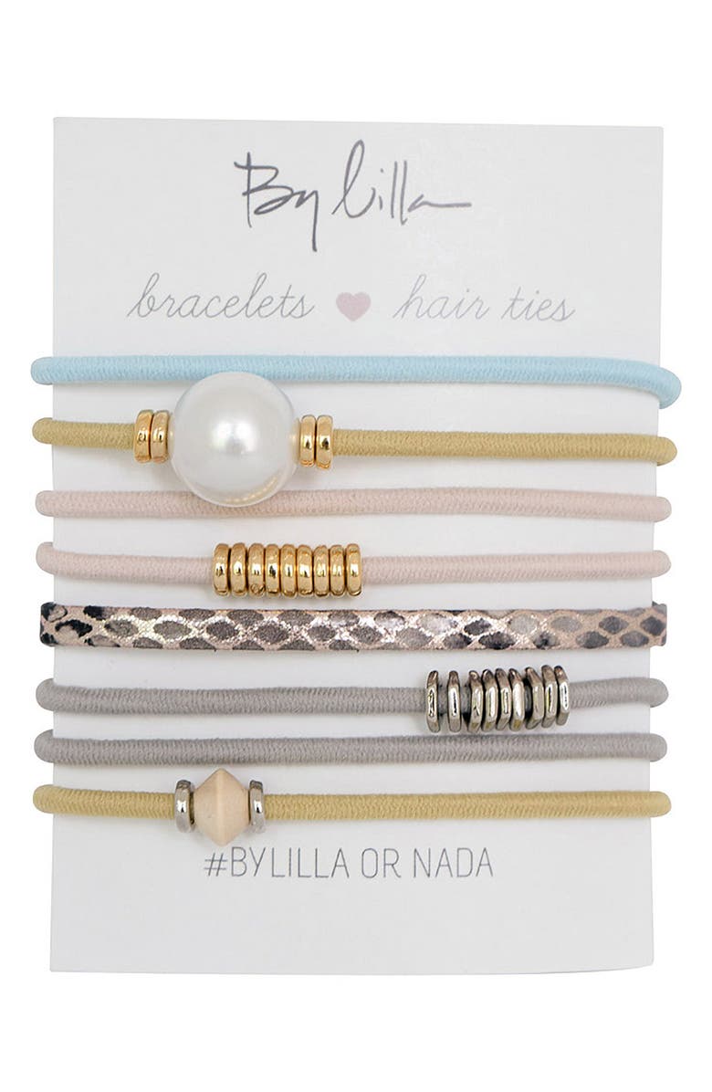 By Lilla Set Of 8 Bracelet Hair Ties Nordstrom By Lilla Set Of 8 Bracelet Hair Ties Nordstrom