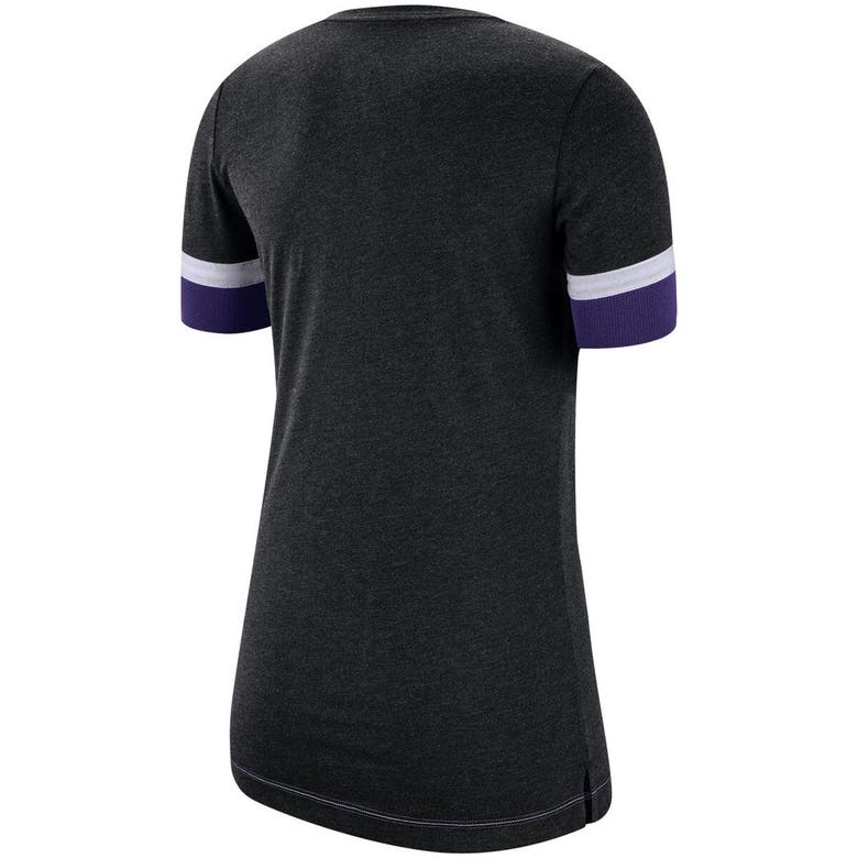 Women's Nike Black Colorado Rockies Mesh V-Neck T-Shirt