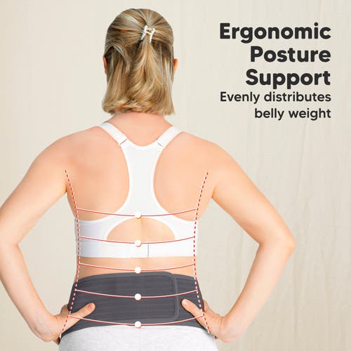 Keababies Ease Maternity Support Belt In Mystic Gray