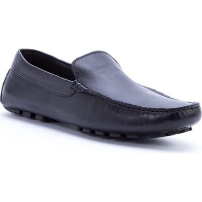 Zanzara Picasso 3 Moc Toe Driving Loafer- Black