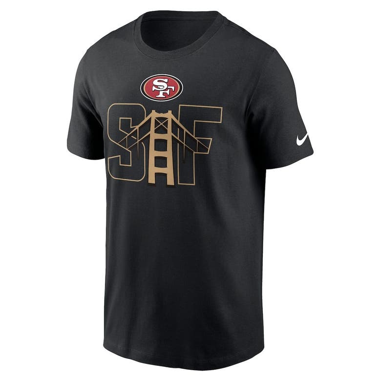 Nike Black San Francisco 49ers Local Essential T-shirt