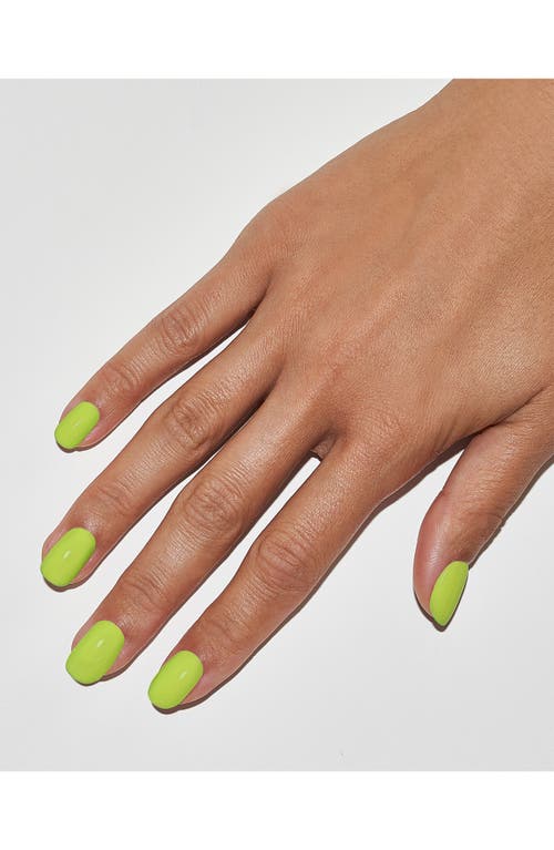Le Mini Macaron Gel Nail Polish In Lime