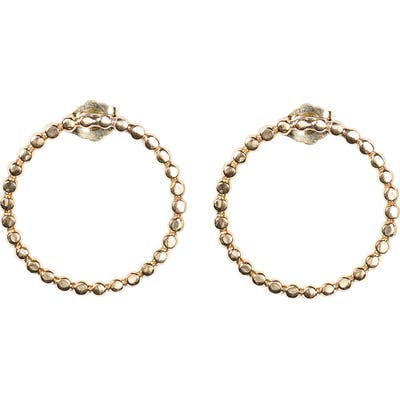 Nashelle Dot Bubble Hoop Earrings