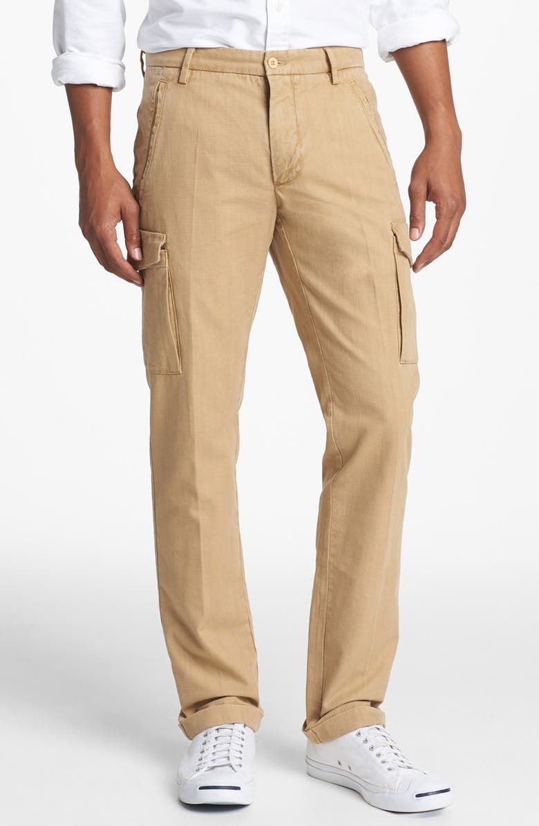 Gant Rugger Blazer, Crewneck Sweater, Plaid Shirt & Cargo Pants | Nordstrom