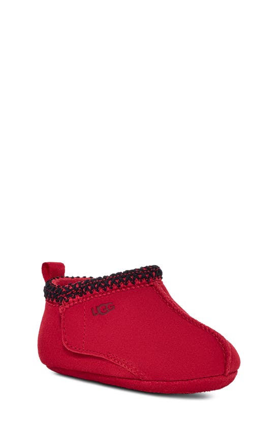 Ugg Kids' Tasman Slipper In Samba Red