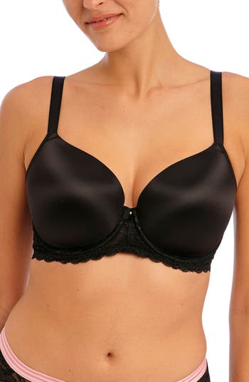 Freya Womens Offbeat Underwire Demi Molded Plunge T-Shirt Bra : :  Clothing, Shoes & Accessories
