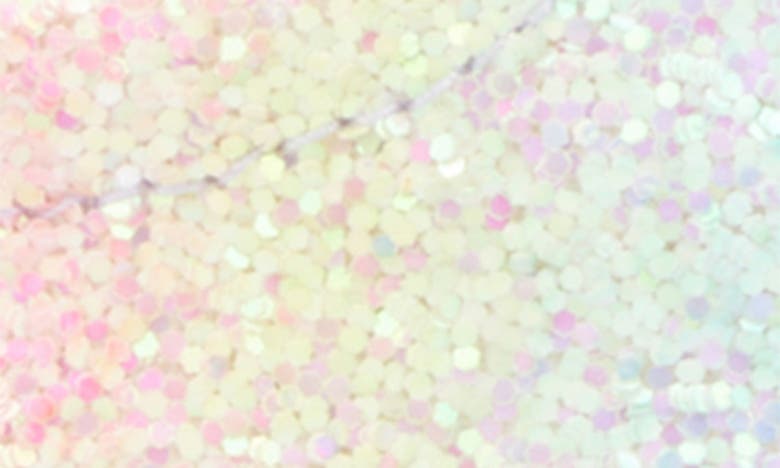 Shop Olivia Miller Kids' Glitter Sneaker In Pink Multi
