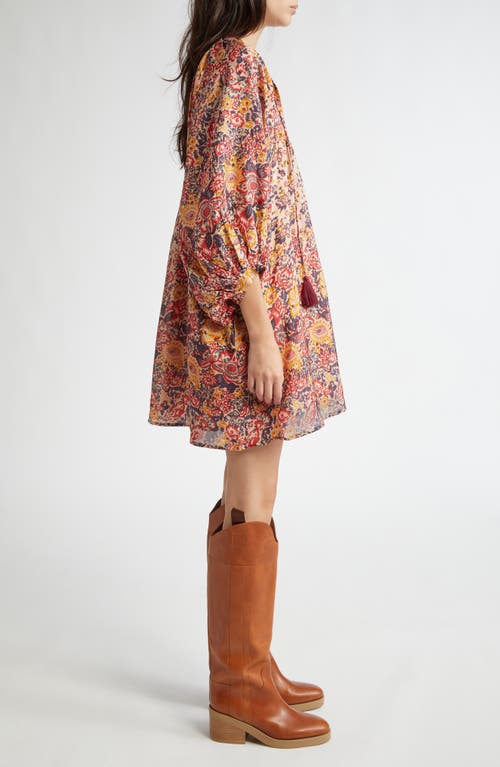 Shop Mille Daisy Long Sleeve Dress In Toulouse