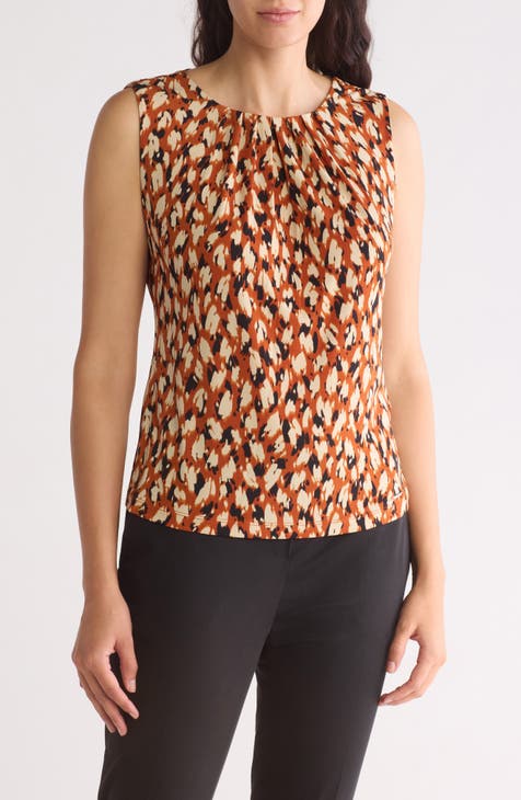 Print Sleeveless Top