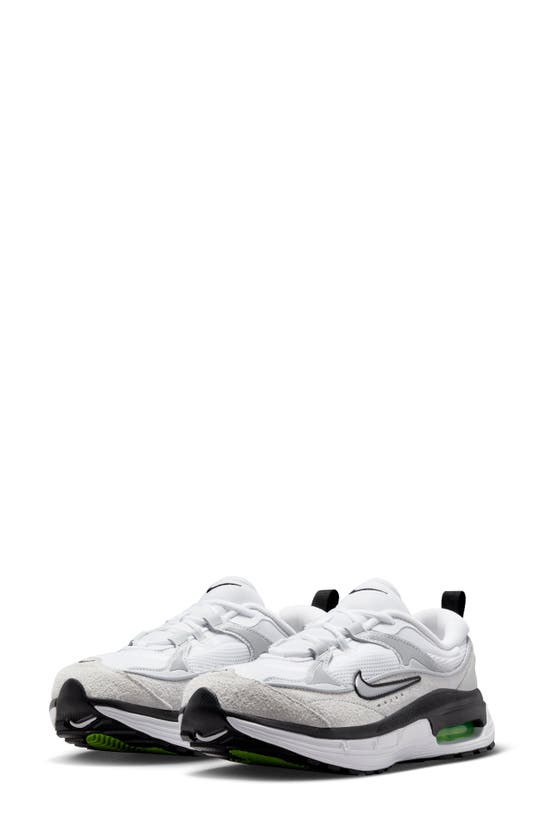 Nike Air Max Bliss Sneaker In White/ Silver/ Photon/ Black